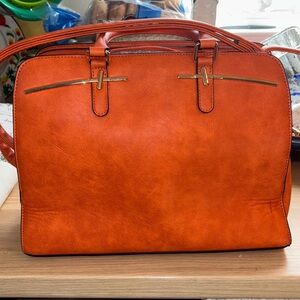 Dasein Orange Satchel 
NWOT
